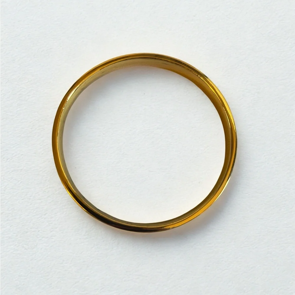 Kate Spade Gold-Tone Bangle Bracelet Pink & Clear Rhinestones Designer Jewelry - Picture 4 of 4